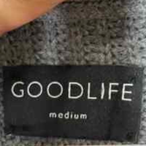 Goodlife Cardigan Gray Size Medium - Picture 1 of 4